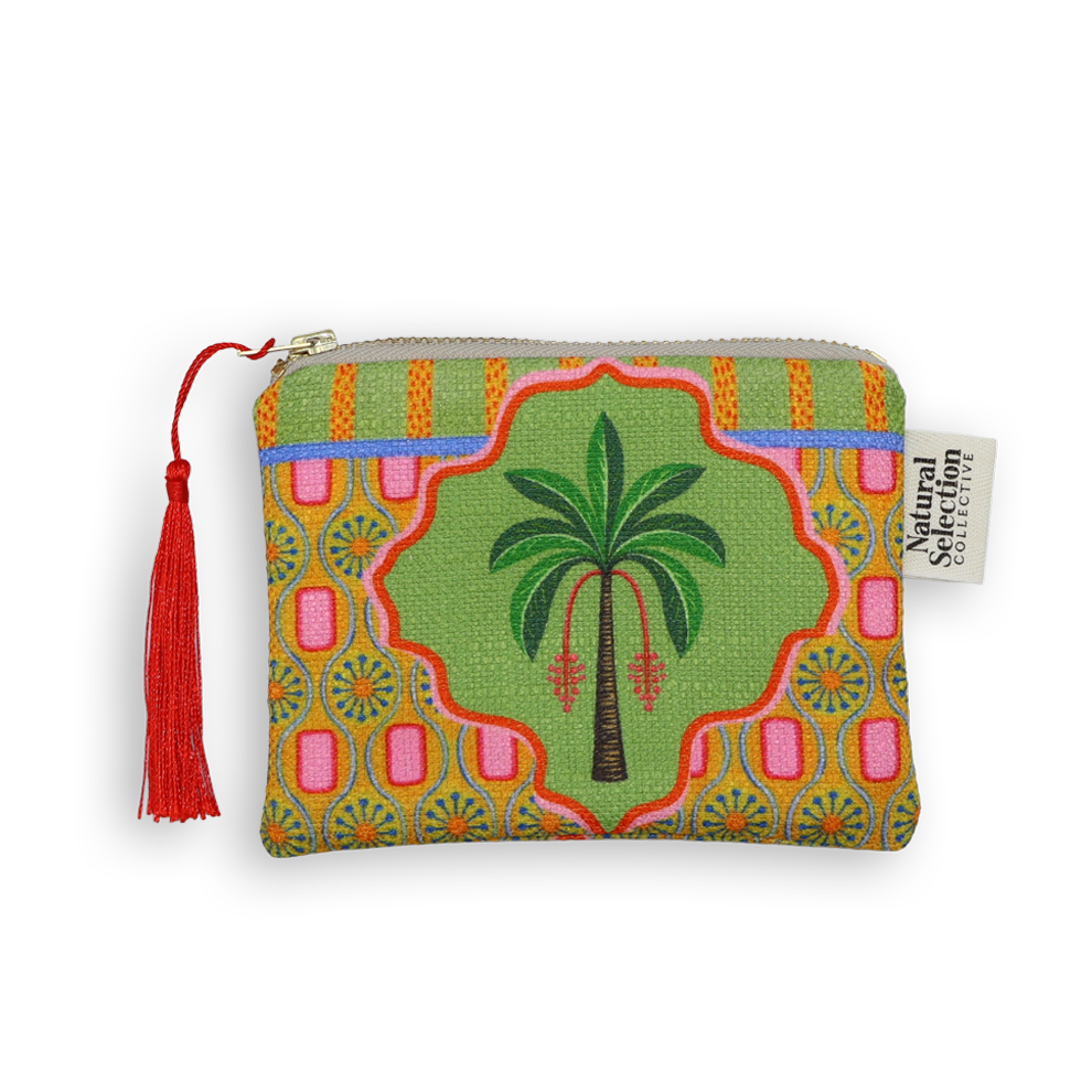 Agua Palm Coin Purse