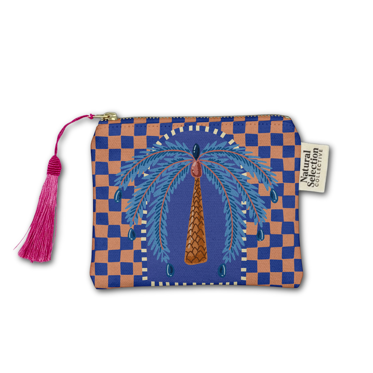 Ari Palm Makeup Bag
