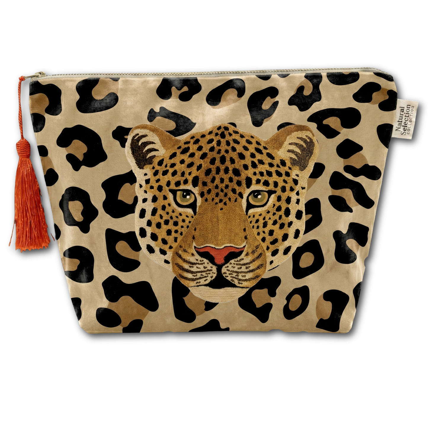 Chobe Taj Velvet Makeup Bag