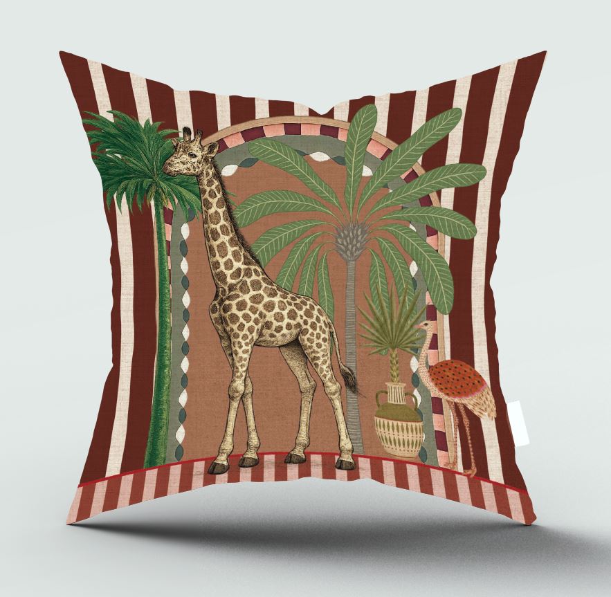 Kalahari Giraffe Scatter Cover