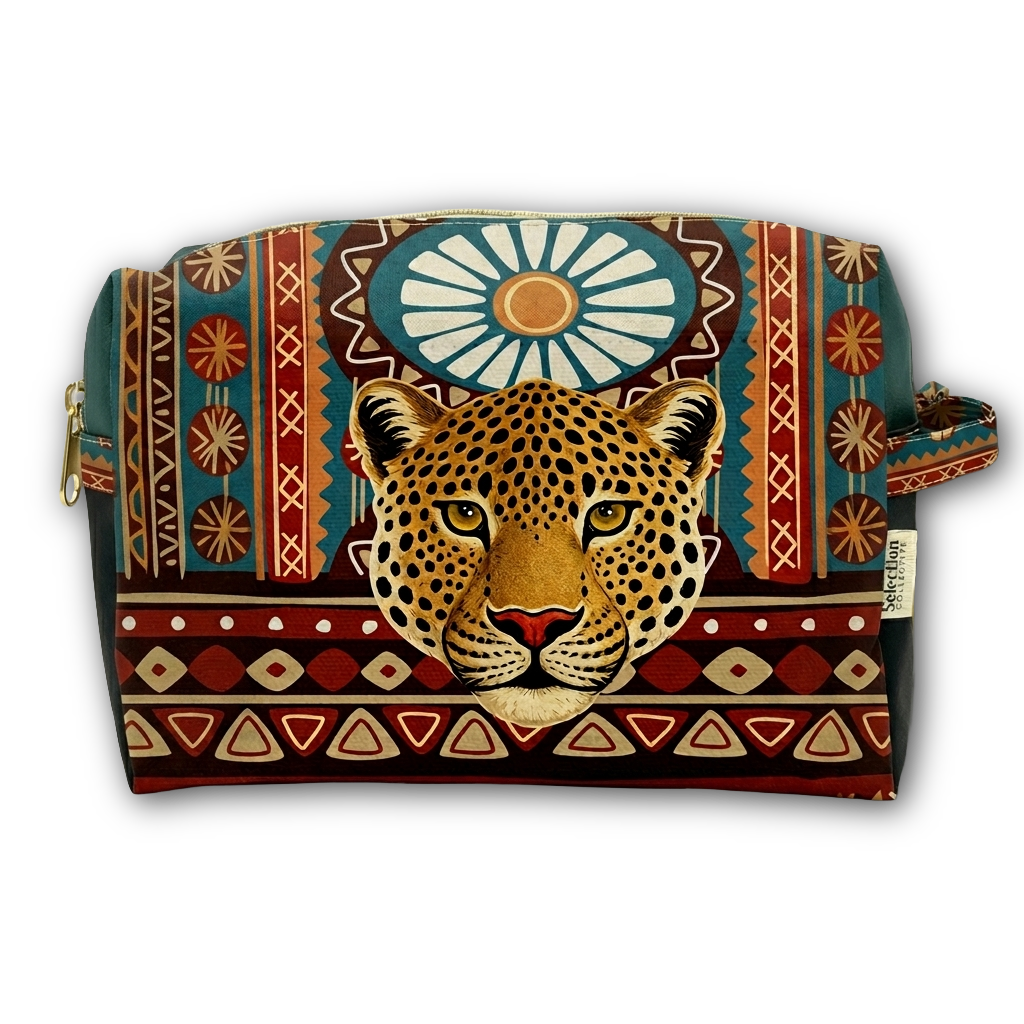 Kente Leo Toiletry Bag