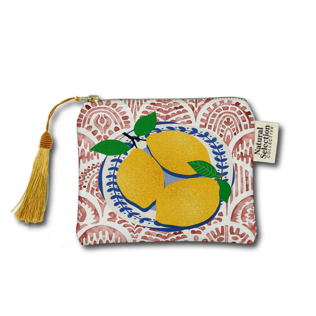 Madeira Lemons makeup bag