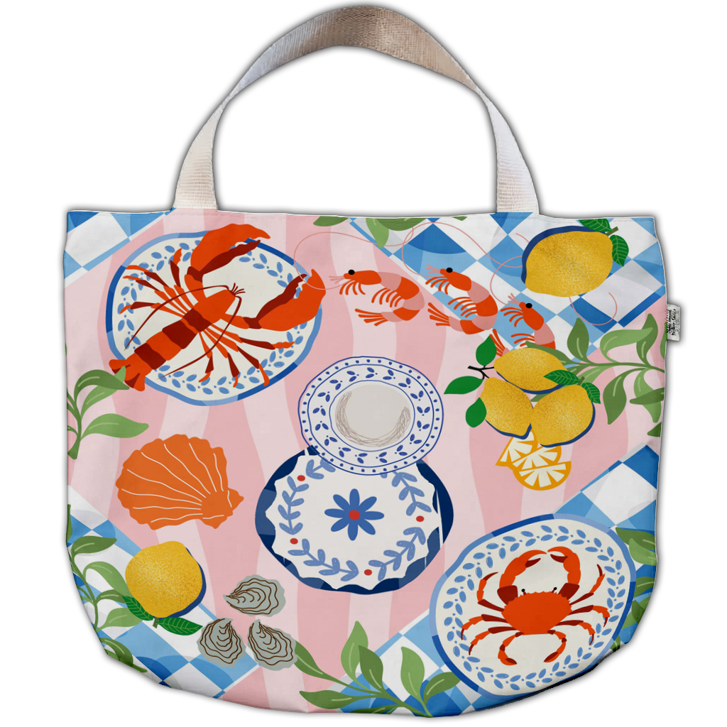 Med Feast Beach Bag