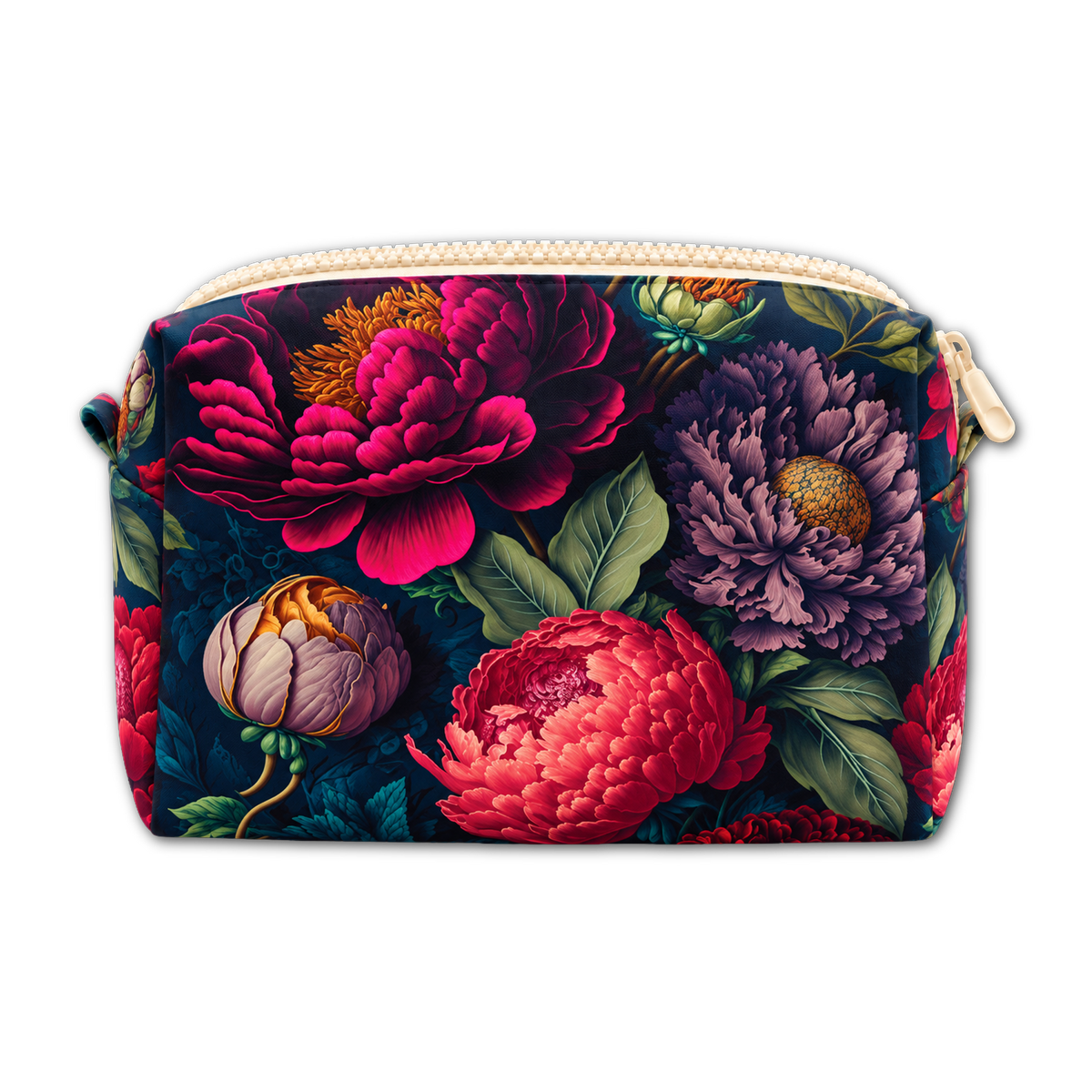 Midnight Peony Mini Box Bag
