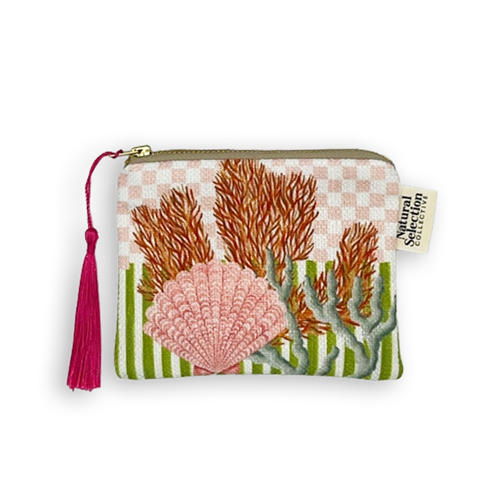 Pacific Coral Coin Purse