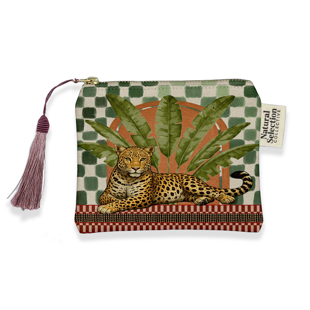 Senegal Leo Makeup Bag