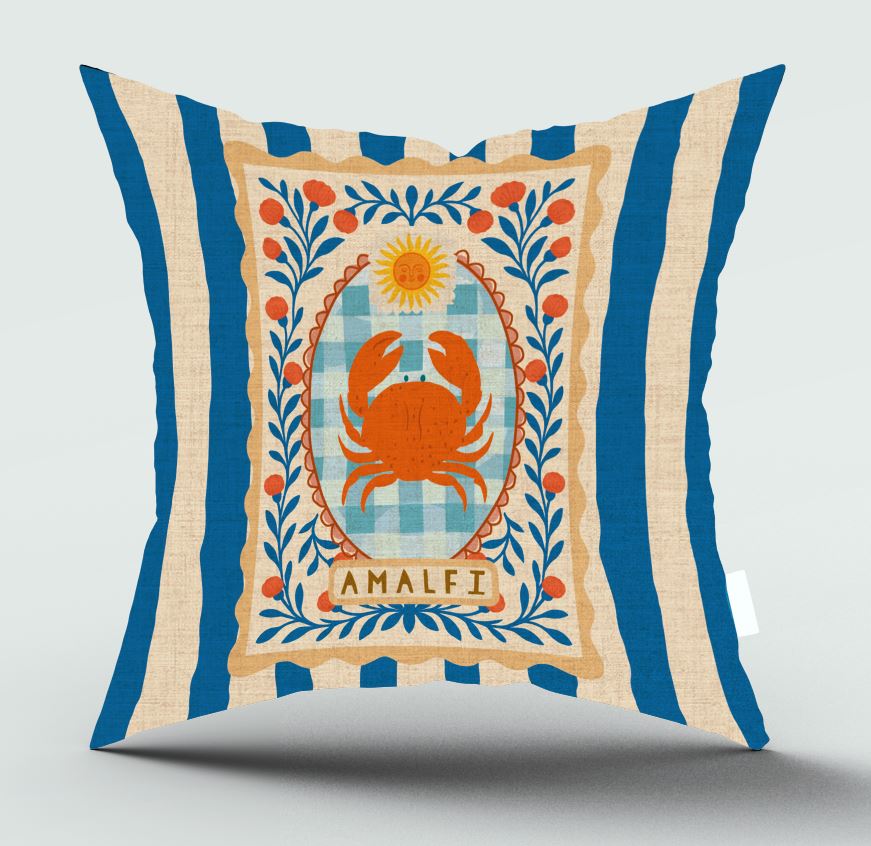 Amalfi Crab Scatter Cover