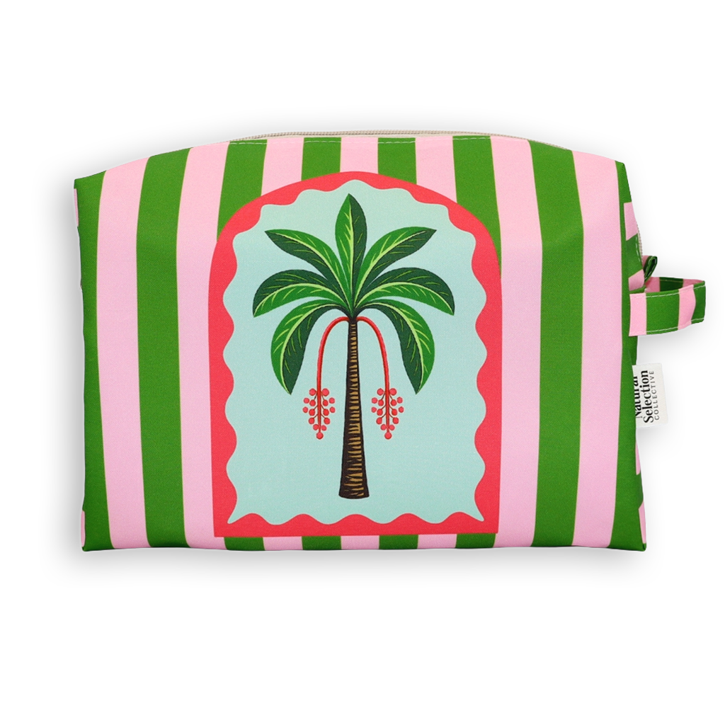 Mirage Palm Green Toiletry Bag