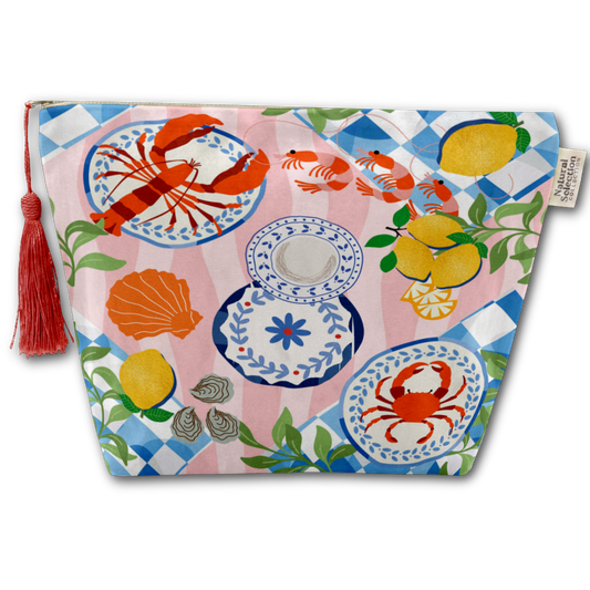 Med Feast Velvet Makeup Bag