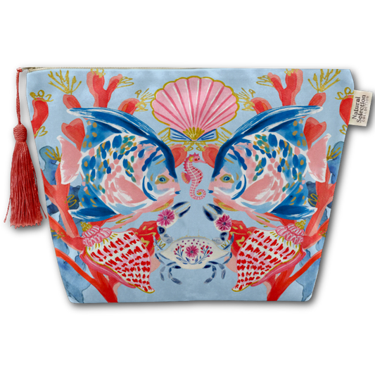 Dreamland Velvet Makeup Bag