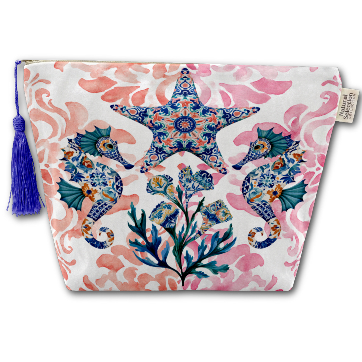 Bali Bay Velvet Makeup Bag