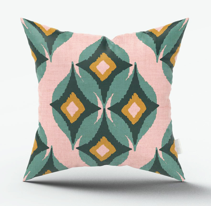 Bamileke Teal Scatter Cover