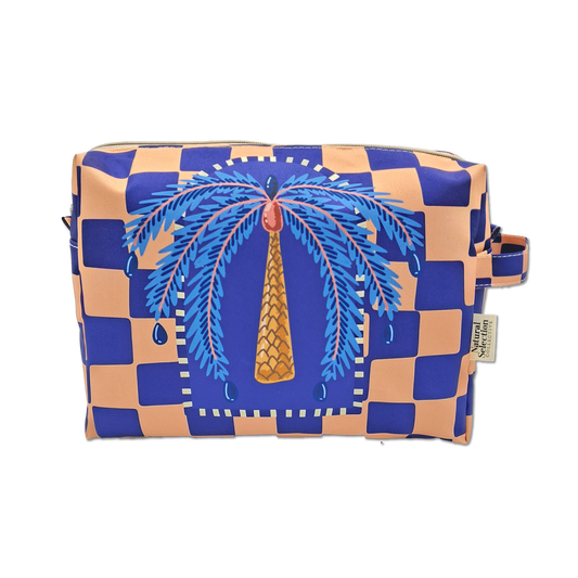 Ari Palm Toiletry Bag