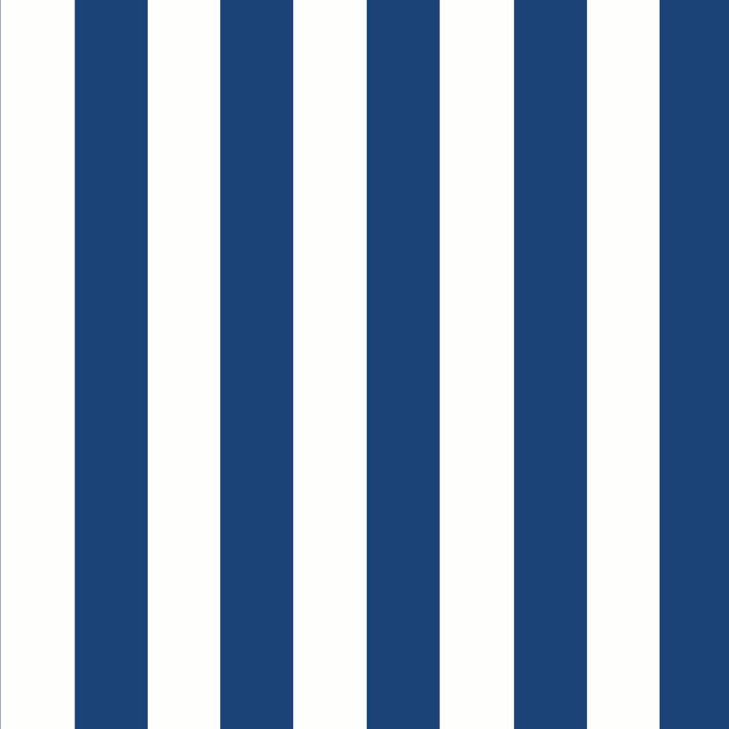 A repeating pattern of vertical stripes in deep blue and white.