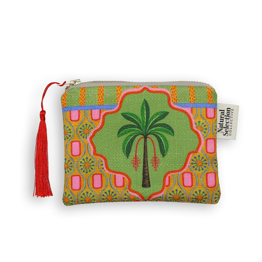 Agua Palm Coin Purse