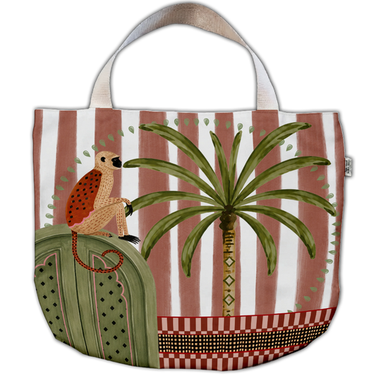 Aleppo Palm Beach Bag