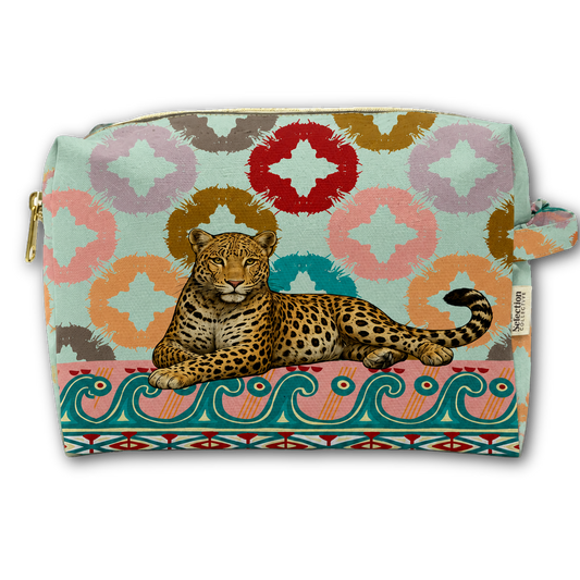 Ankara Leo Toiletry Bag