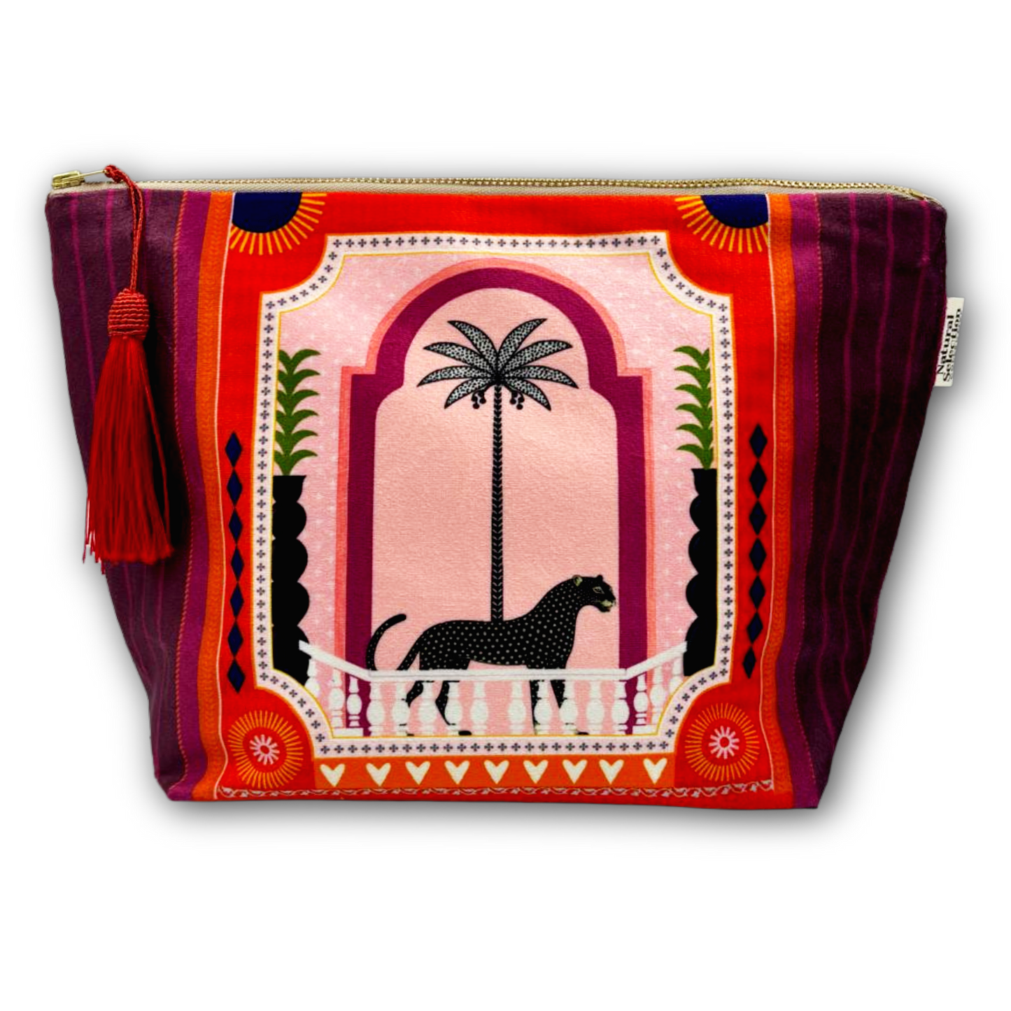 Apricity Velvet Makeup Bag
