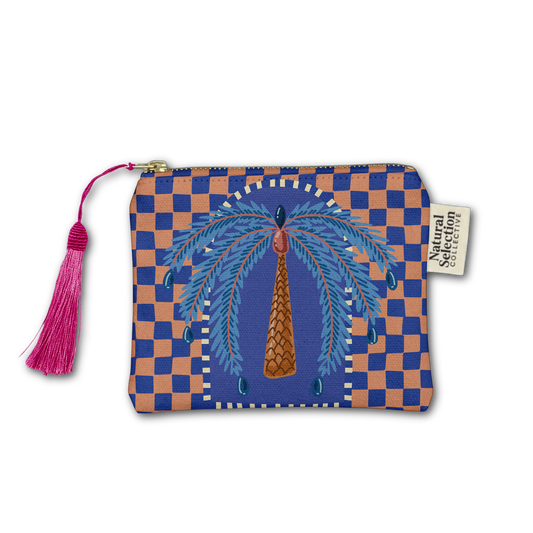 Ari Palm Makeup Bag