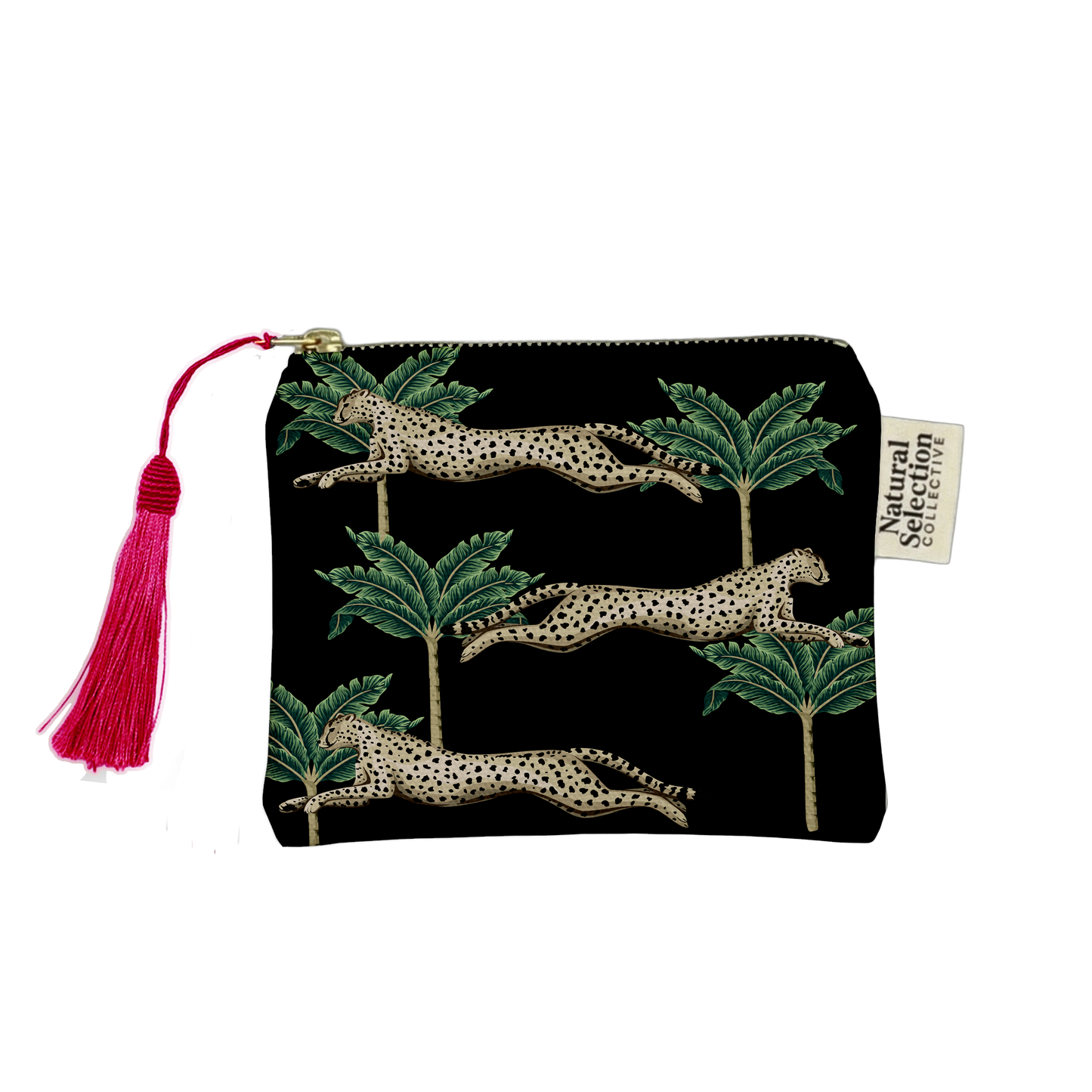 Cabo Verde Black Makeup Bag