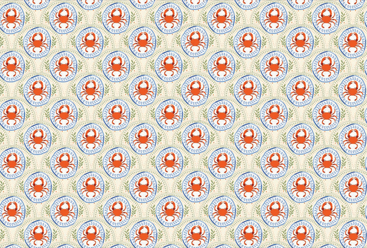 Coco Crabs Tablecloth