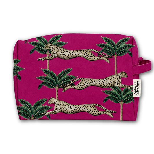 Cabo Verde Pink Toiletry Bag