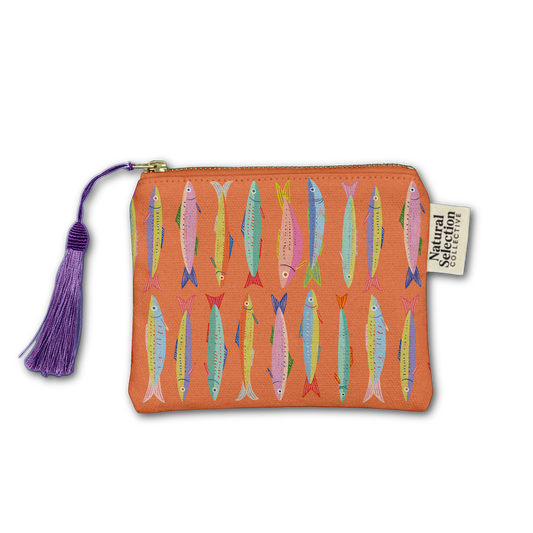Cascais Sardines Makeup Bag