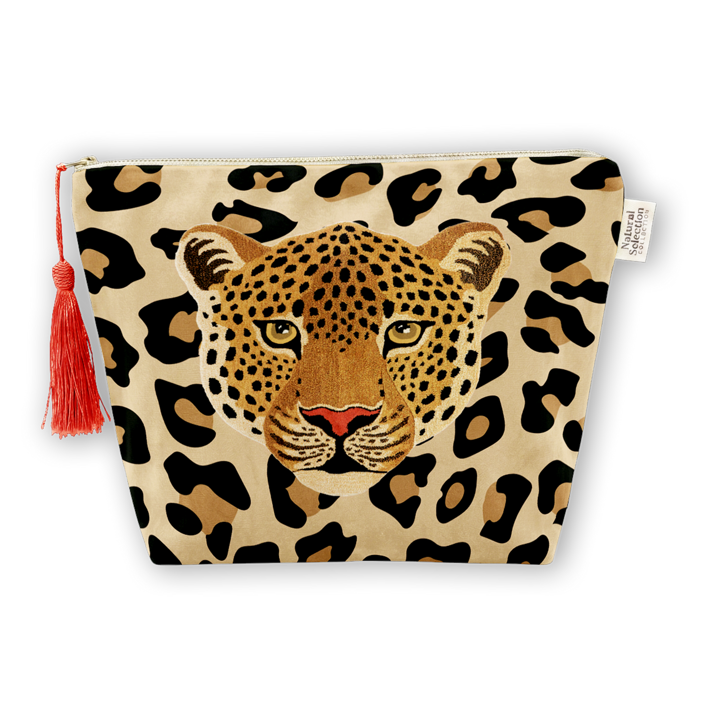 Chobe Taj Velvet Makeup Bag