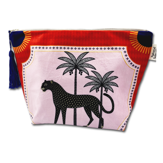Citadel Leo Velvet Makeup Bag