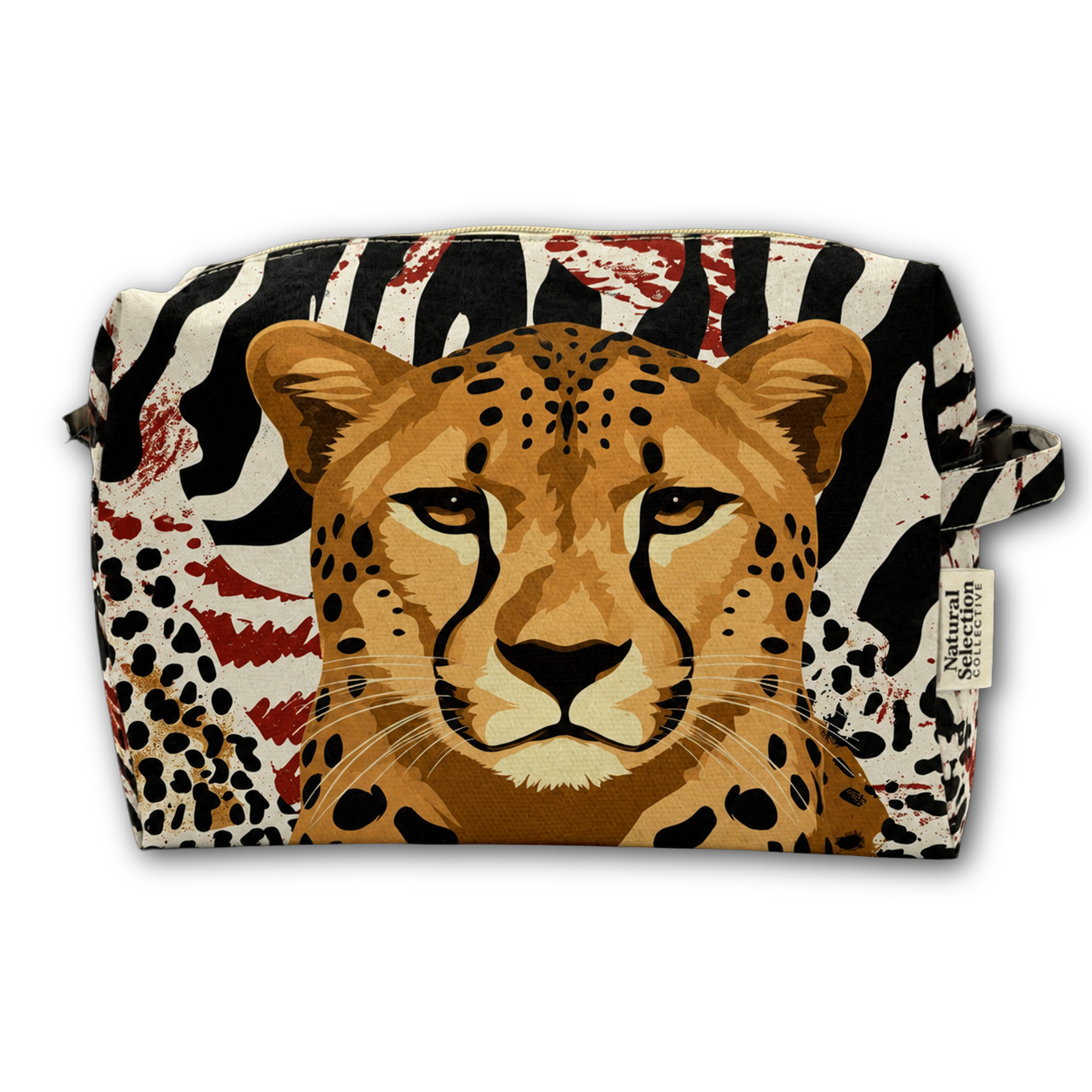 Dashiki Cheetah Toiletry Bag