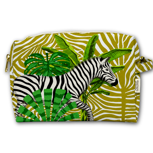 Delicious Zebra Toiletry Bag