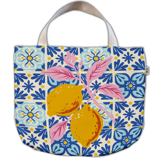 Evora Lemons Beach Bag
