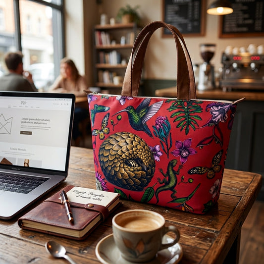 Folklore Pangolin Organised Organizer Bag