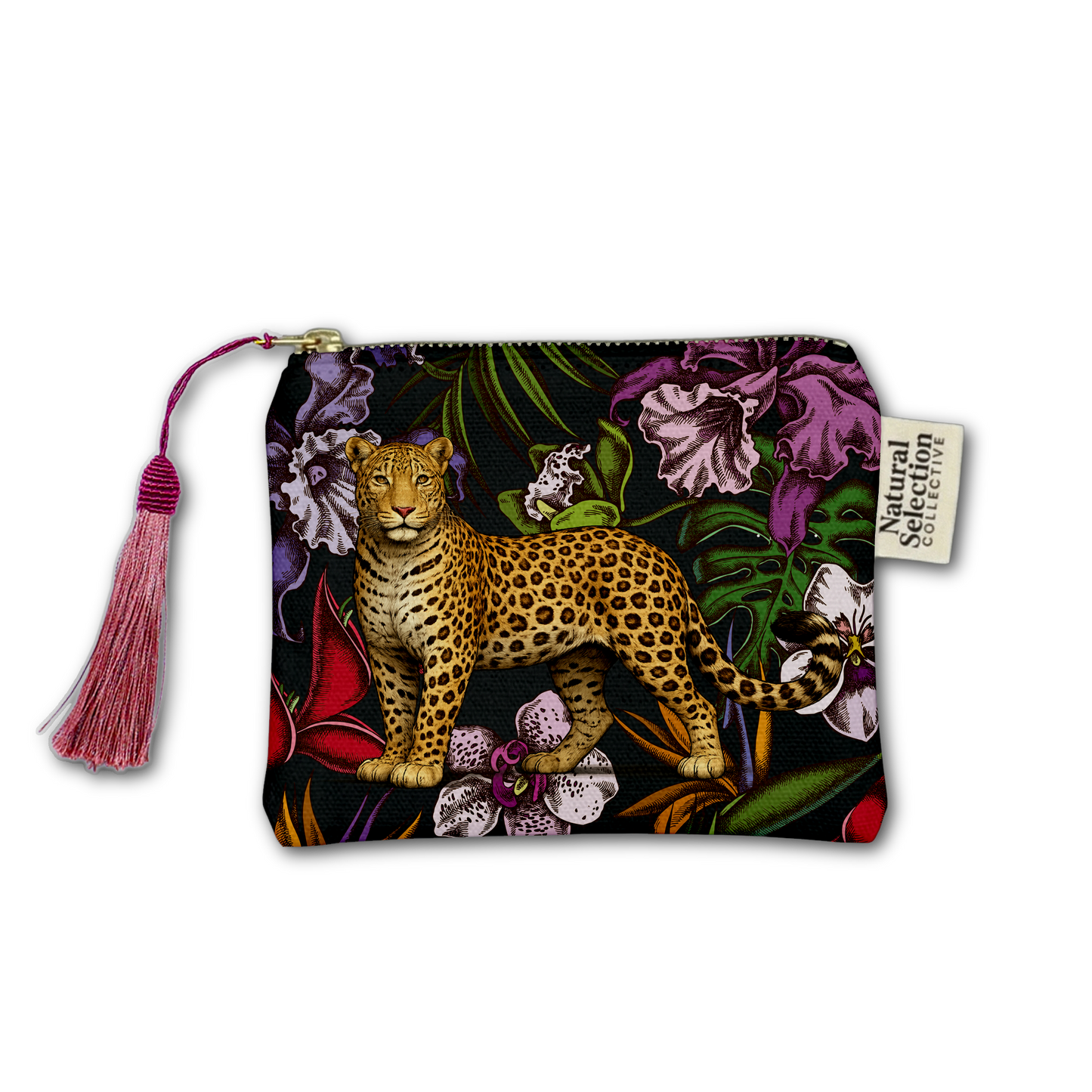 Folklore Leo Black Makeup Bag