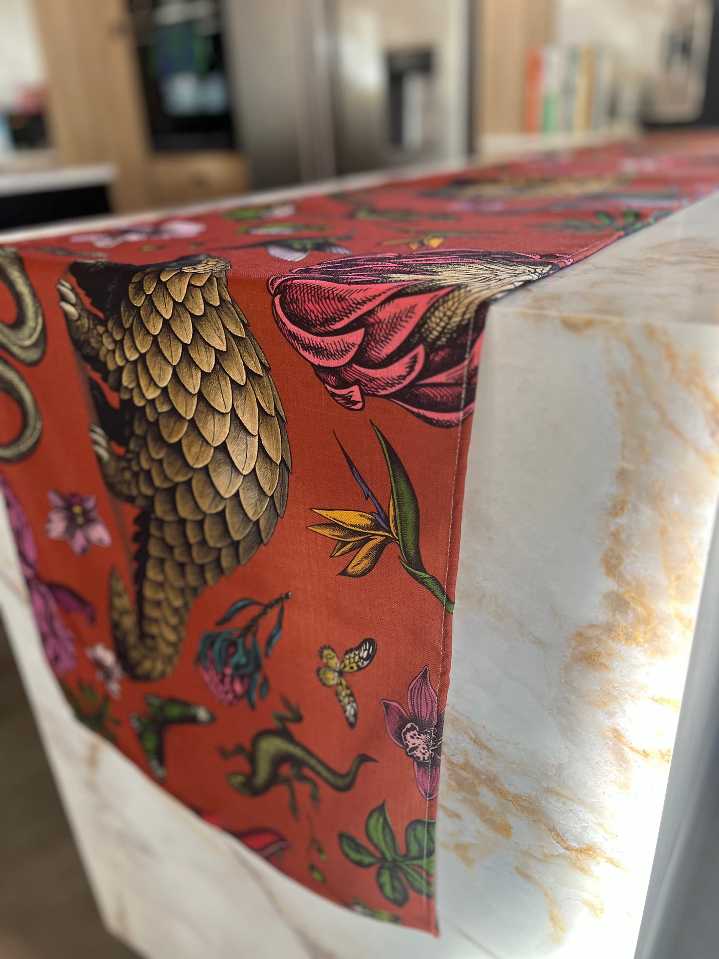 Folklore Pangolin Table Runner