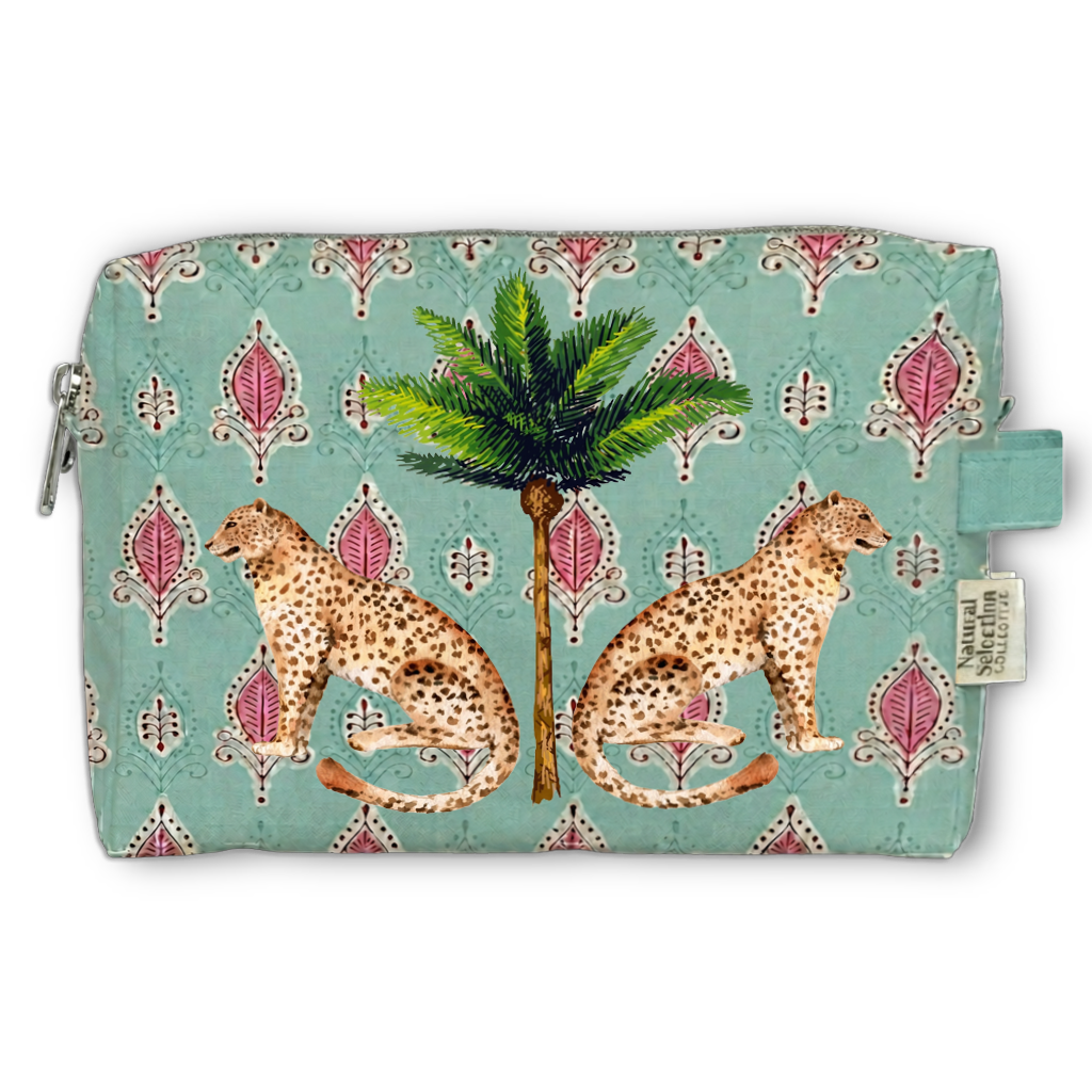 Gigi Leopards Toiletry Bag