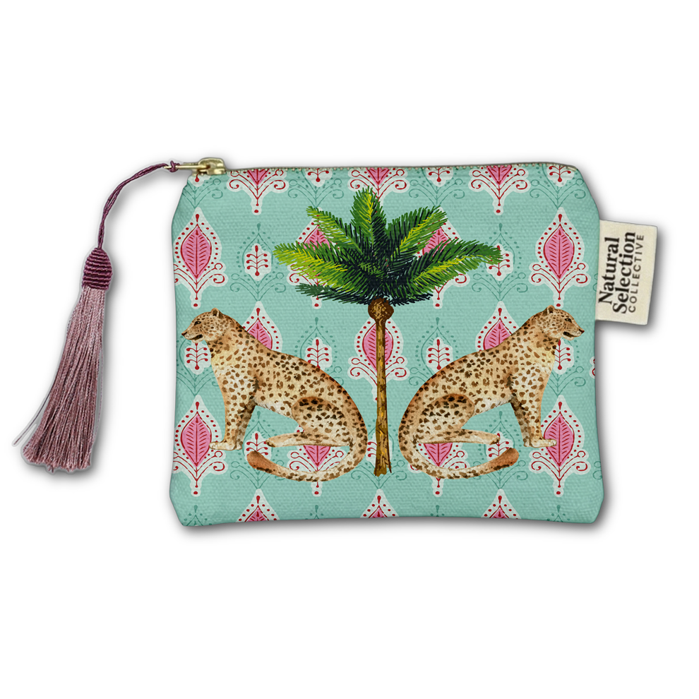Gigi Leopards Makeup Bag