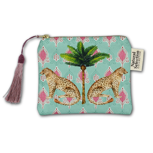 Gigi Leopards Makeup Bag