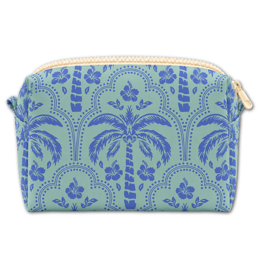 Hibiscus Palm Box Bag