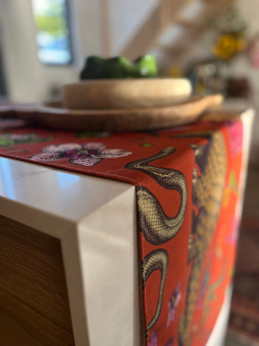 Folklore Pangolin Table Runner