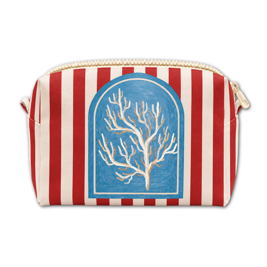 Ibiza Stripe Red Mini Box Bag 