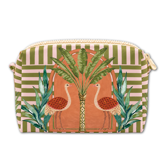 Jordania Ostriches Mini Box Bag
