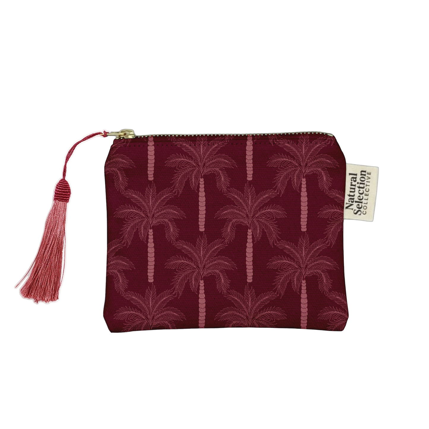 Aswan Palm Makeup Bag