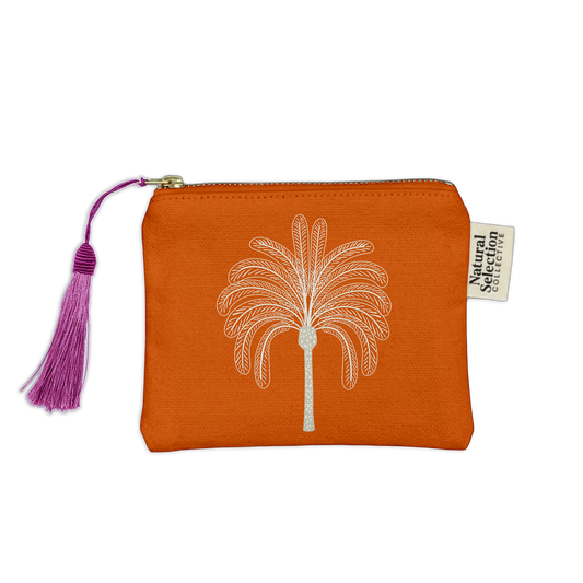 Corsica Palm Makeup Bag