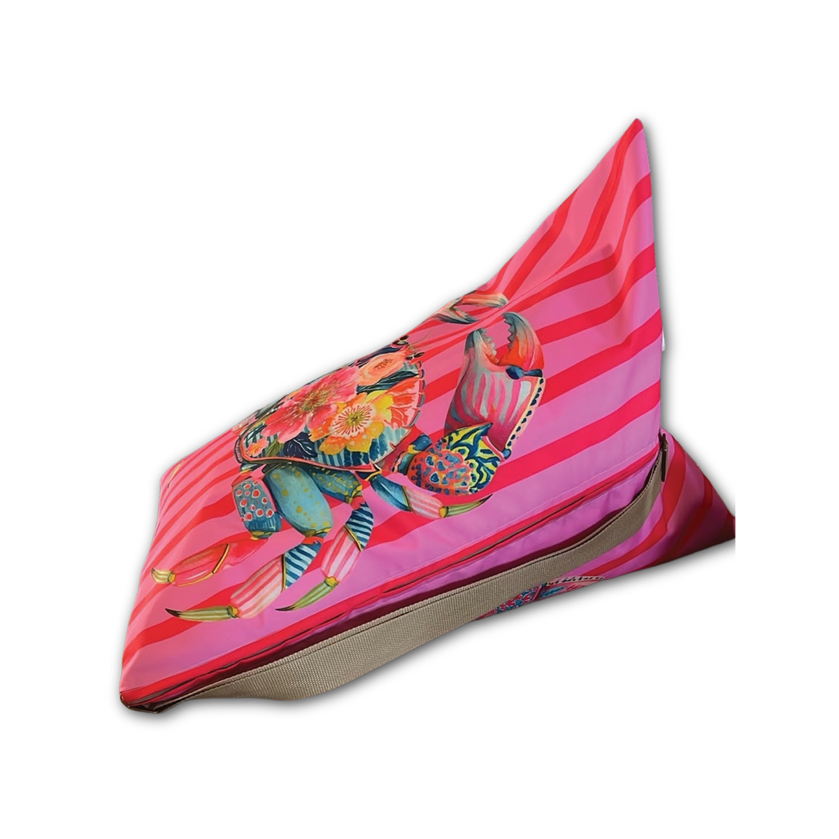 Marisol Crab Slouchy Beach Pillow