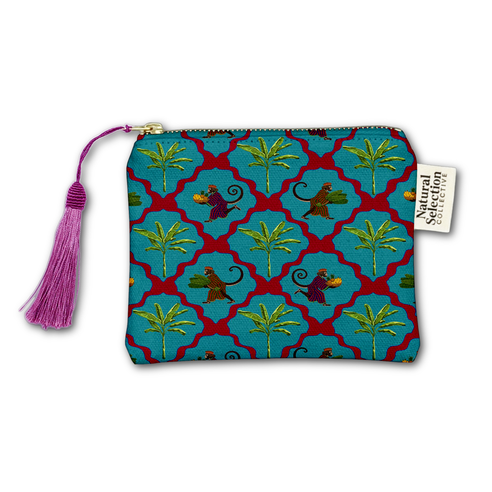 Maroc Monkeys Makeup Bag