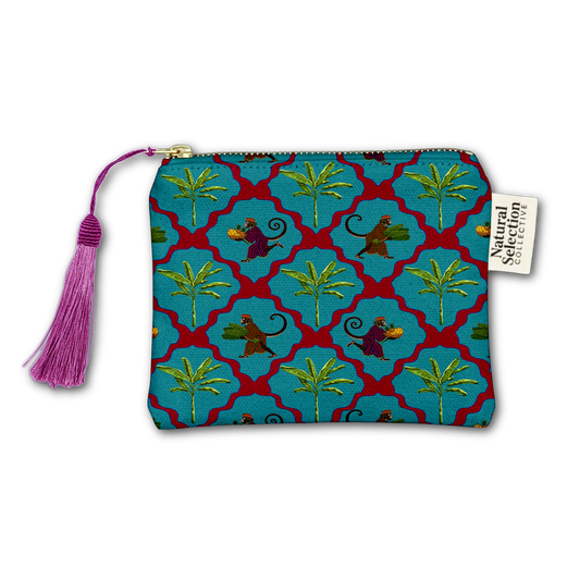 Maroc Monkeys Makeup Bag