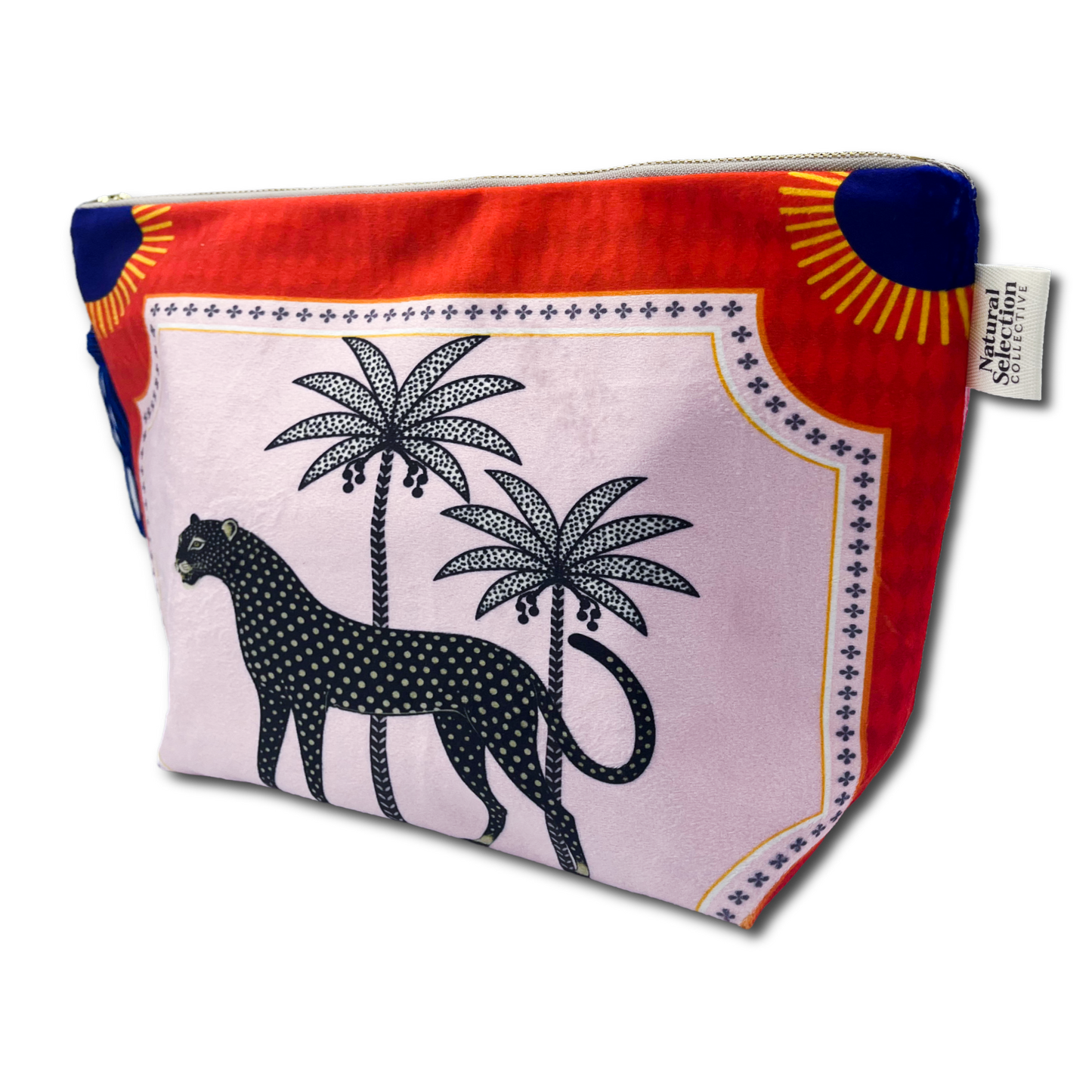 Citadel Leo Velvet Makeup Bag