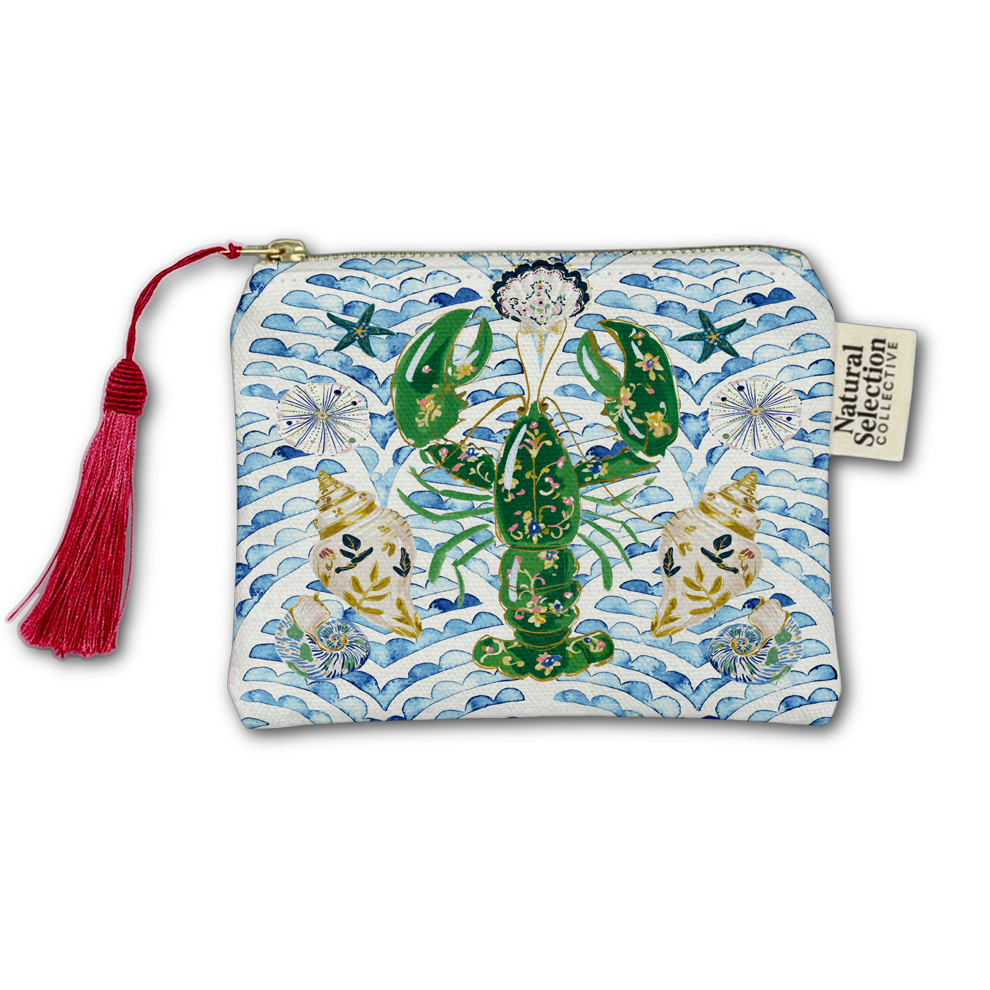 Nantucket Lobster Makeup Bag