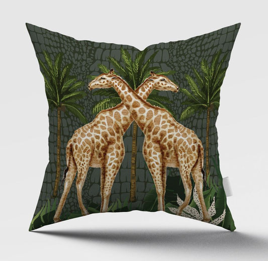 Oasis Giraffe Scatter Cover